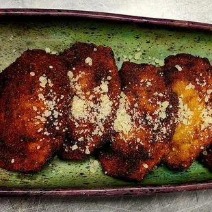 Fried cheese ravioli
