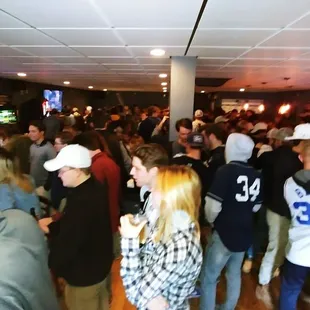 a large group of people