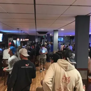 a large group of people