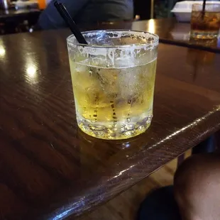 Peach whiskey with sprite...new fav.