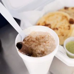 Arroz con leche.