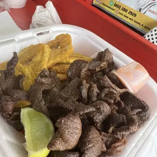 Longaniza con Tostone