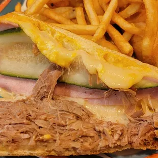 Lift the hood, see the motor! A combo of flavors &amp; textures makes El Cubano a joy to eat.