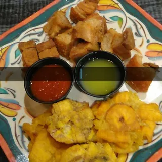 Masita Frita con Tostones