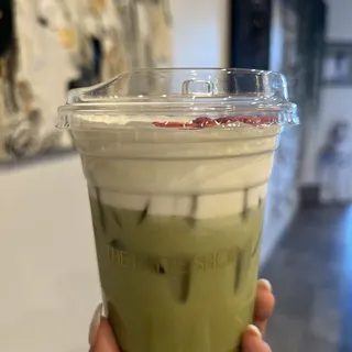 Sweet Cream Strawberry Matcha