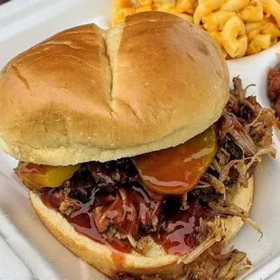 The classic Pulled Pork sandwich. You won't believe how something so simple can taste so good.