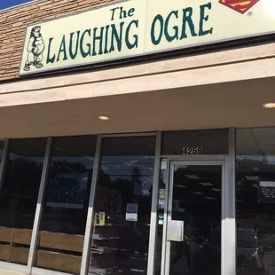 Front of the building