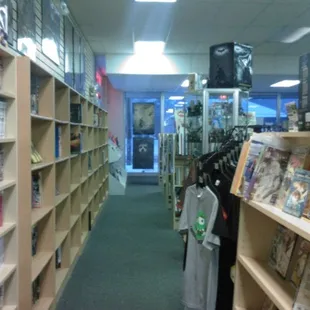 One side of the store...