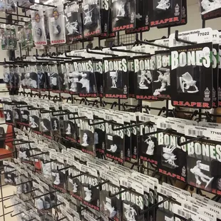 Fantasy and Sci-Fi minatures.