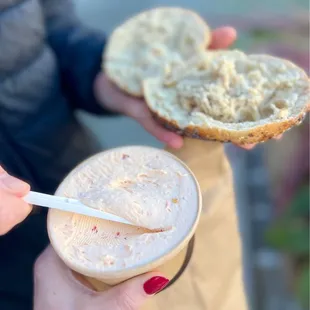 Calabrian chili cream cheese