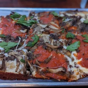 Mushroom Combo with red sauce