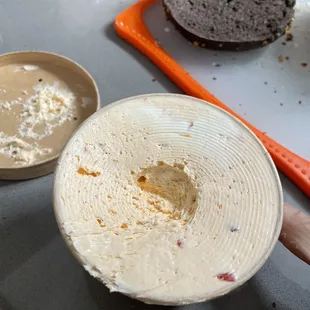 Calabrian chili cream cheese