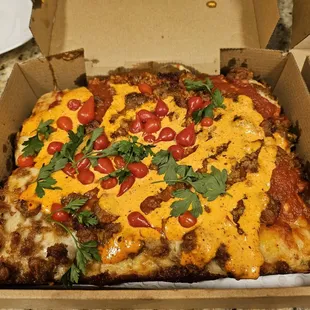 Sausage and Pepper Pizza