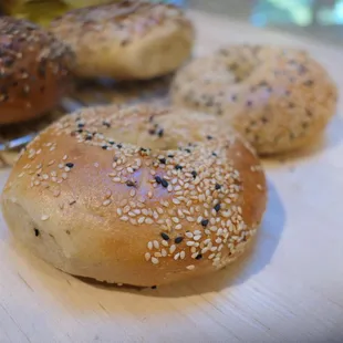 Sesame Bagel Toasted