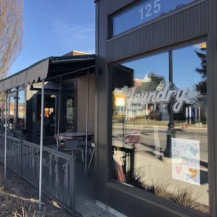 Exterior on Shiawassee Ave.