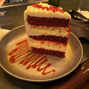 Red velvet cheesecake