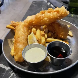 Laundry Basket Fish & Chips