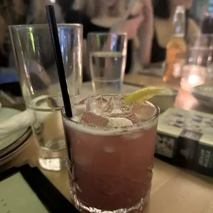 Blueberry fizz