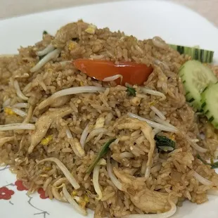 Basil fried rice w/chicken