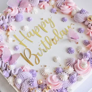 a happy birthday cake