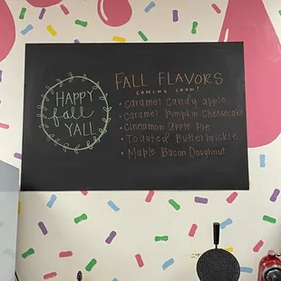 Fall flavors on the way!