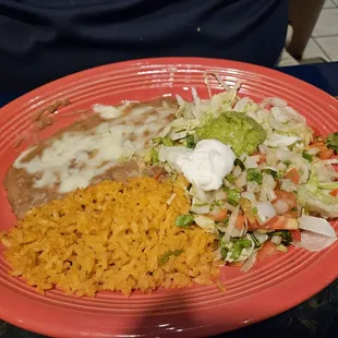 Fajita set up