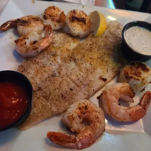 grilled seafood, grilled fish, seafood, fish, food