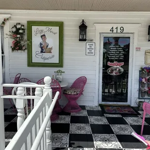 Front of the restaurant