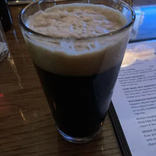 Pumpkin stout was amazing!