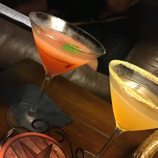 Bloody Mary and Lemongrass Martini