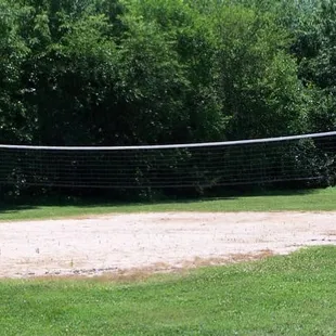 We sit on 43.5 acres with a wide variety of recreation, sand volleyball is included.