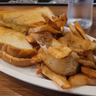 Pumpkin grilled cheese