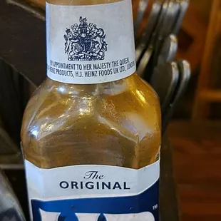 HP sauce, still appointed to Her Majesty the Queen