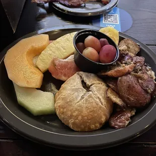 Egg Mushroom and Leek Pasty