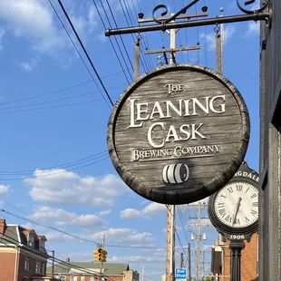 a clock on the outside of the building