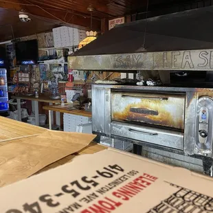 pizza, interior