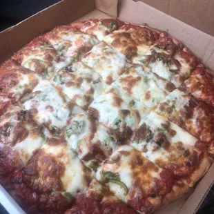 Large pep, Mush &amp; Green Pepper !