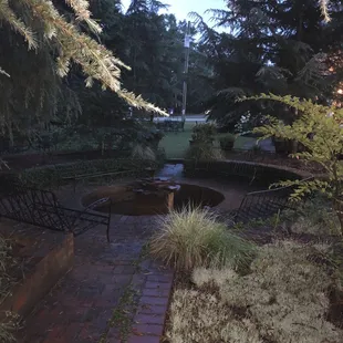 Nice example of backyard of Leaning Tree restaurant