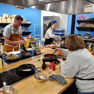 Our instructor on the left here. He did an awesome job!