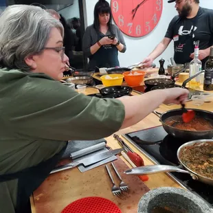 Everyone kept up pretty well.