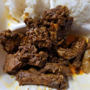 Adobo ribs are ono as well.