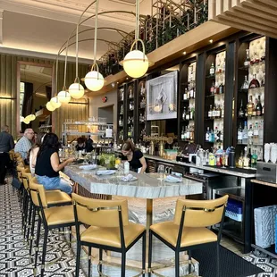 The bar!