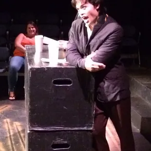 Rehearsal for theClockwork Cutie Revue!