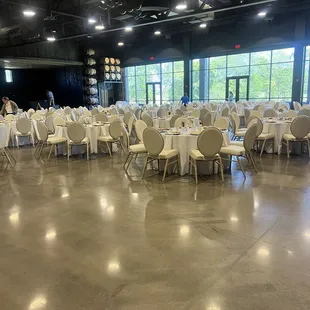 Large reception area