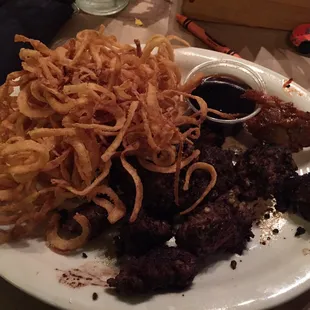 Garlic Crusted Steak