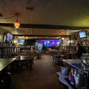 Back bar area