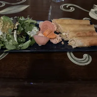 Smoked Salmon Cigarillos