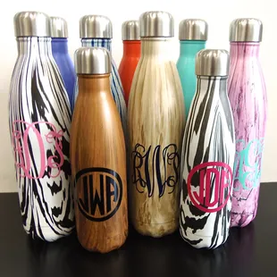 Water Bottles so you never go thirsty!