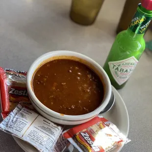 Some of the best chili I've ever had.