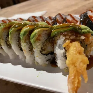 sushi, sushi and sashimi, sashimi, food